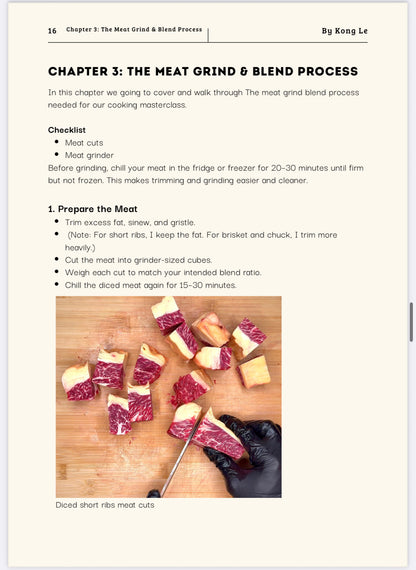 CRUST - Master The Perfect Burger Crust MasterClass Course eBook